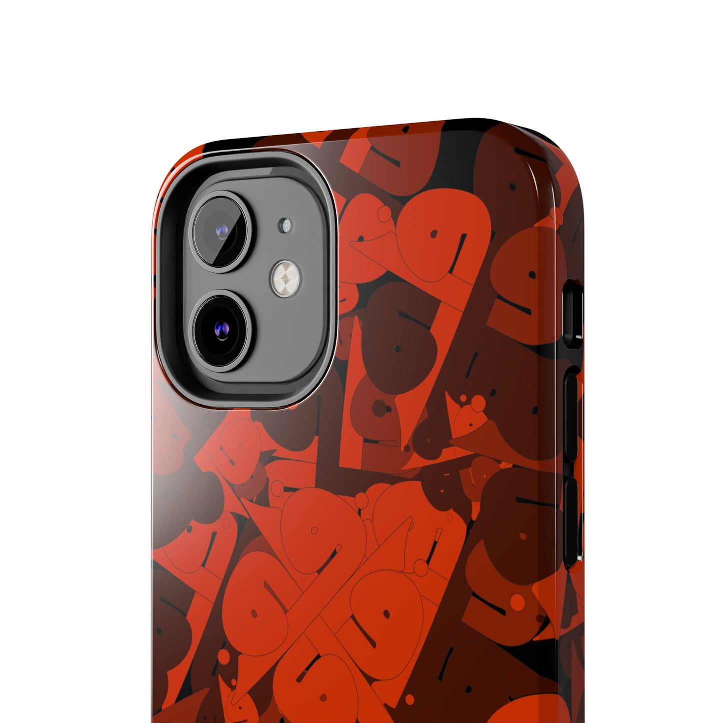 iPhone/Galaxy - Tough Phone Case with Persian Calligraphy Design - Impact Resistant, TPU Lining, Polycarbonate Shell, Glossy Finish