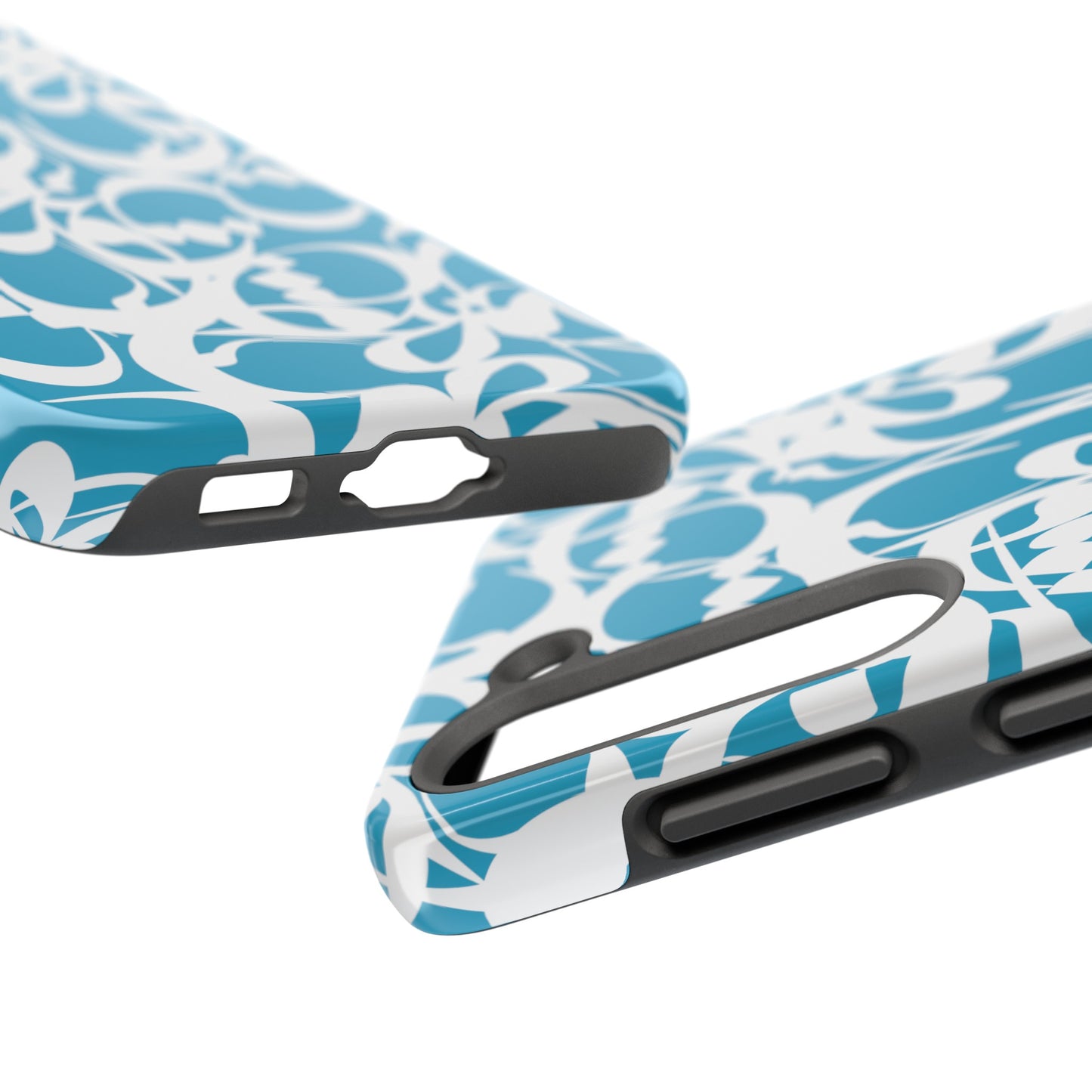 iPhone/Galaxy - Tough Phone Case with Persian Calligraphy Design - Impact Resistant, TPU Lining, Polycarbonate Shell, Glossy Finish