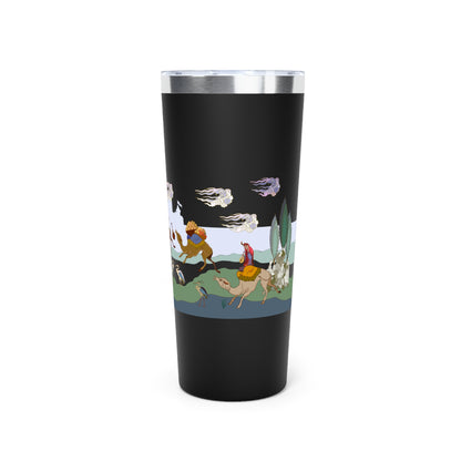 22oz Copper Vacuum Insulated Tumbler - Stainless Steel, BPA-Free, Powder Coated, Double-Wall