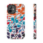 iPhone/Galaxy Tough Phone Case with Persian Calligraphy Design - Impact Resistant, TPU Lining, Polycarbonate Shell, Glossy Finish