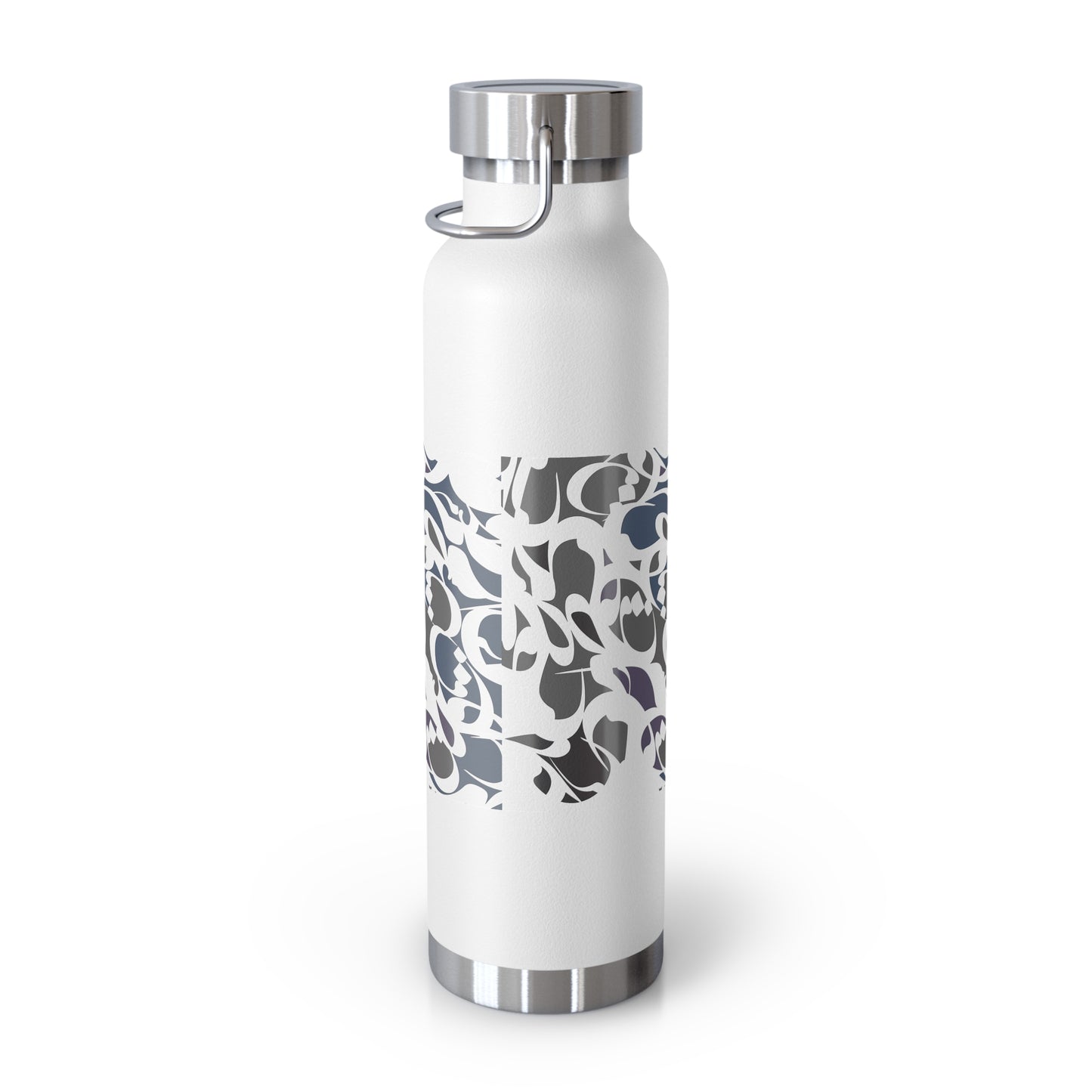 22oz Vacuum Insulated Stainless Steel Bottle with Persian Calligraphy Design - Double Wall, BPA Free, Spill-Proof, Scratch & Fade Resistant