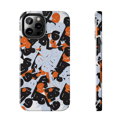 iPhone/GalaxyTough Phone Case with Persian Calligraphy Design - Impact Resistant, TPU Lining, Polycarbonate Shell, Glossy Finish