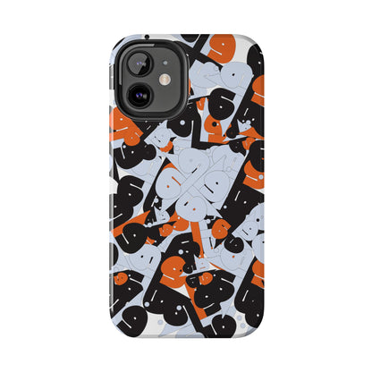 iPhone/GalaxyTough Phone Case with Persian Calligraphy Design - Impact Resistant, TPU Lining, Polycarbonate Shell, Glossy Finish