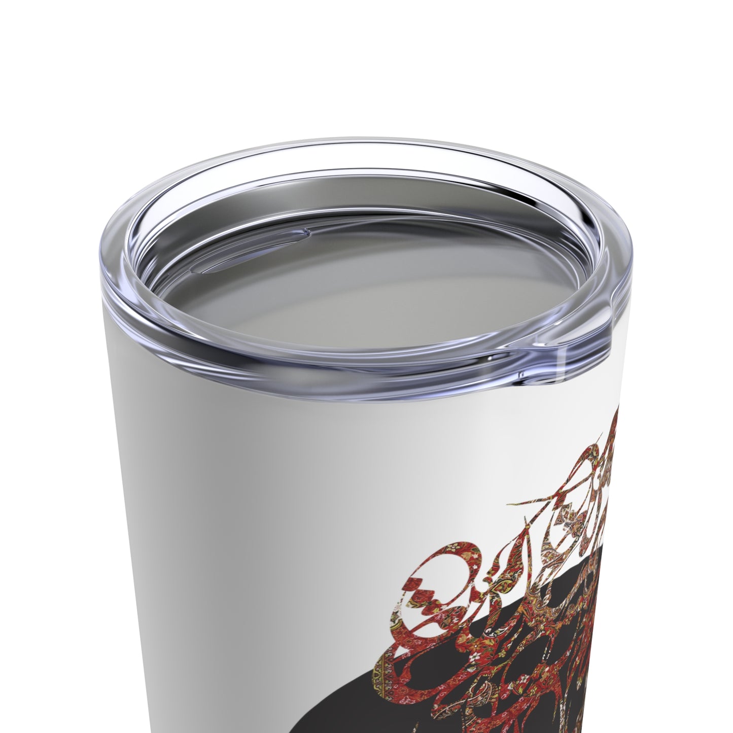 20oz Stainless Steel Tumbler with Double with Persian Calligraphy - Hot & Cold Beverages, Dishwasher Safe