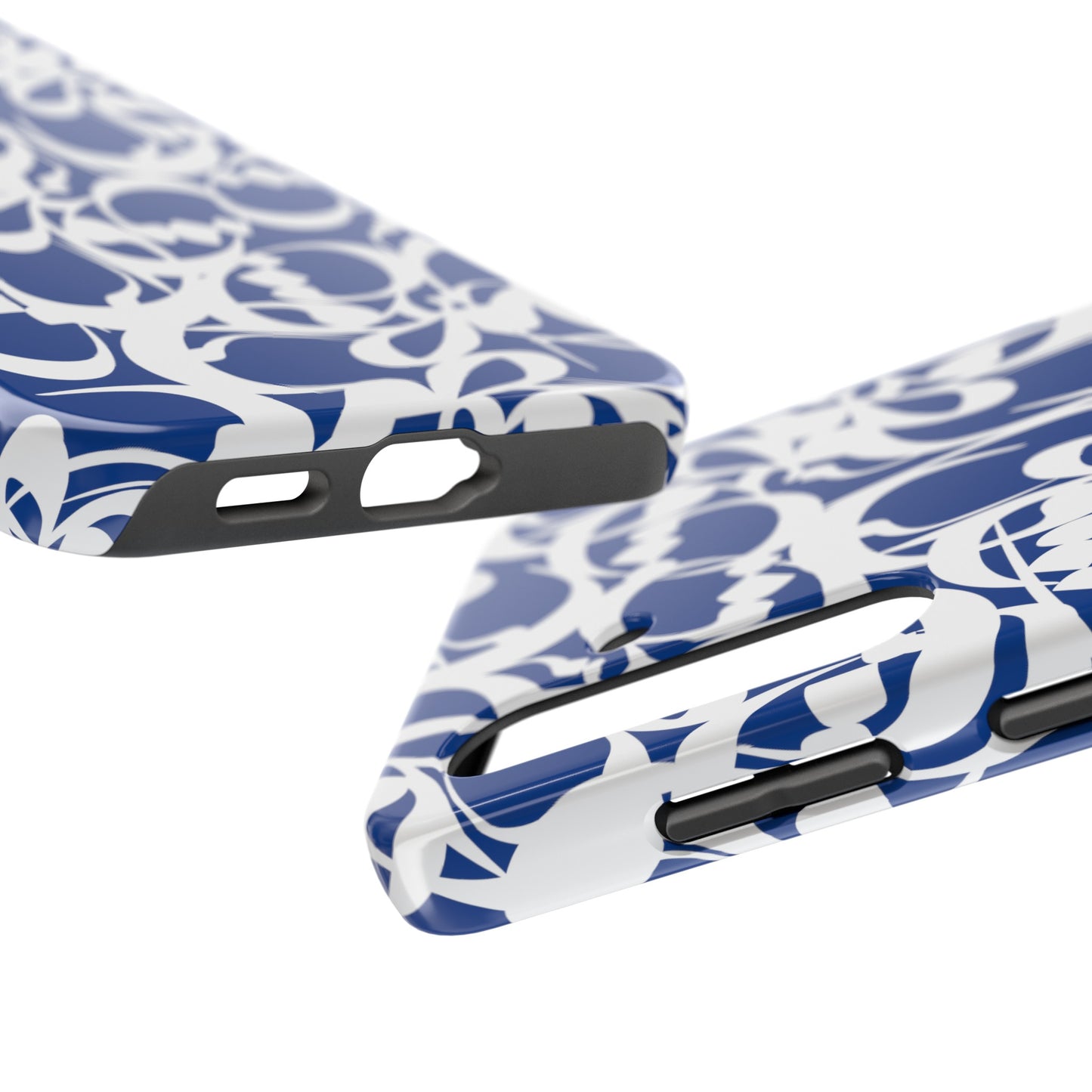 iPhone/Galaxy - Tough Phone Case with Persian Calligraphy Design - Impact Resistant, TPU Lining, Polycarbonate Shell, Glossy Finish