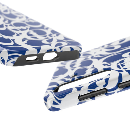 iPhone/Galaxy - Tough Phone Case with Persian Calligraphy Design - Impact Resistant, TPU Lining, Polycarbonate Shell, Glossy Finish