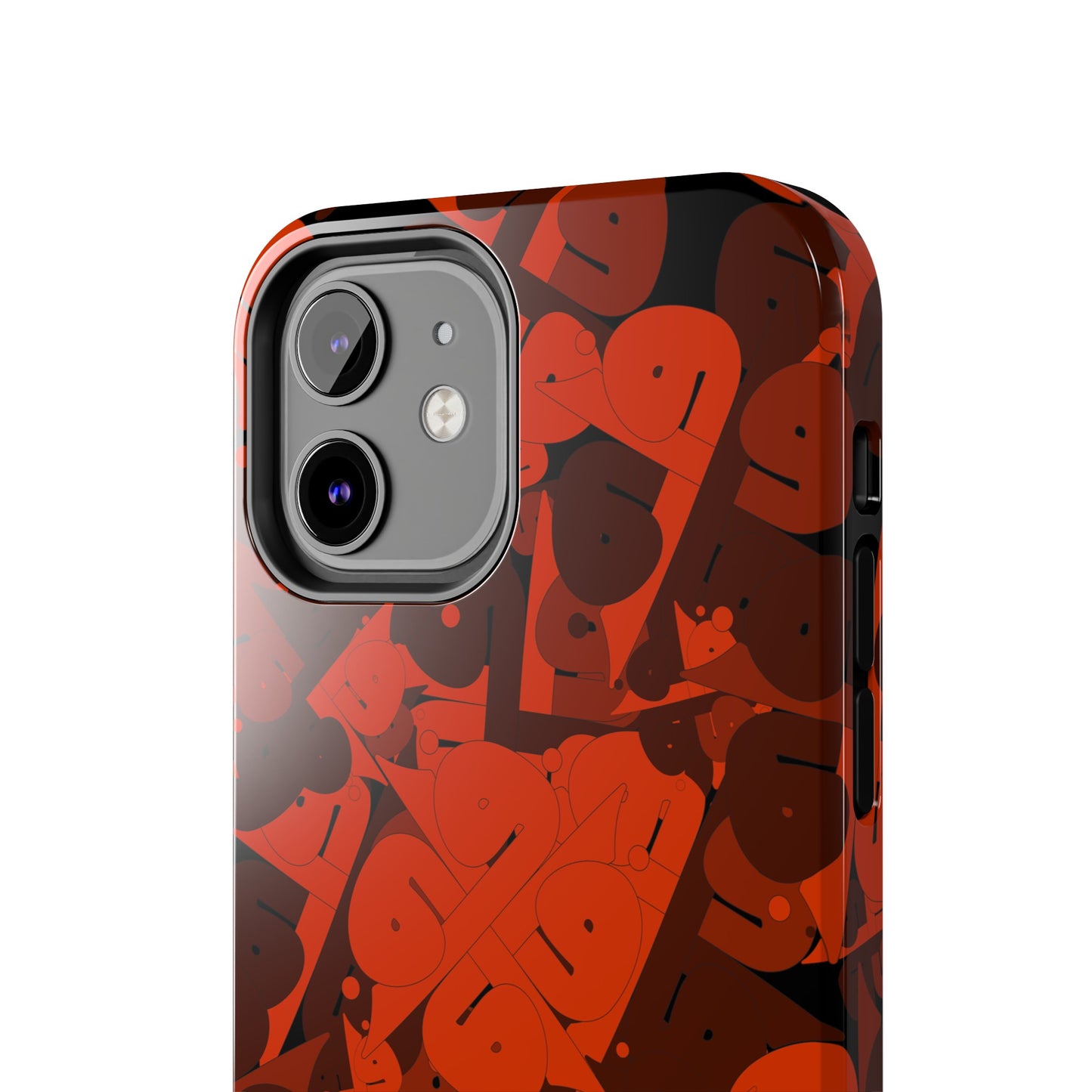 iPhone/Galaxy - Tough Phone Case with Persian Calligraphy Design - Impact Resistant, TPU Lining, Polycarbonate Shell, Glossy Finish