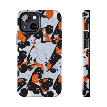 iPhone/GalaxyTough Phone Case with Persian Calligraphy Design - Impact Resistant, TPU Lining, Polycarbonate Shell, Glossy Finish