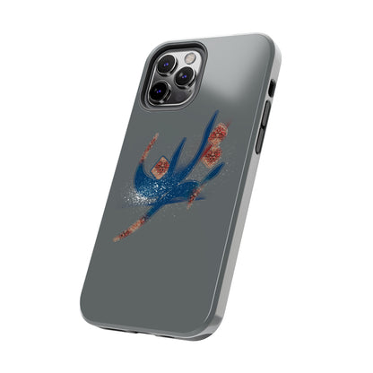 iPhone/Galaxy - Tough Phone Case with Persian Calligraphy Design - Impact Resistant, TPU Lining, Polycarbonate Shell, Glossy Finish