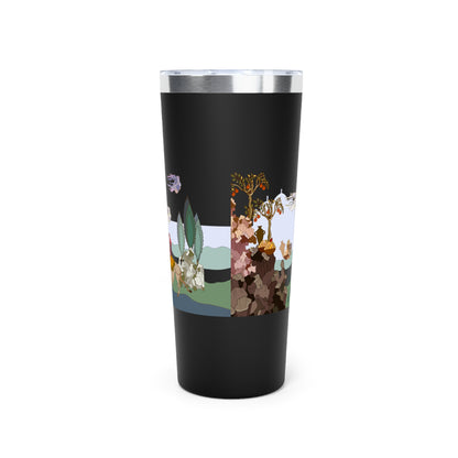 22oz Copper Vacuum Insulated Tumbler - Stainless Steel, BPA-Free, Powder Coated, Double-Wall