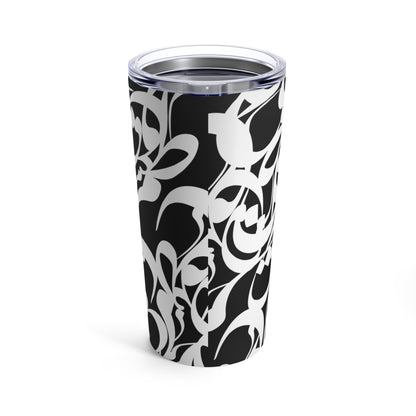 20oz Stainless Steel Tumbler with Double with Persian Calligraphy - Hot & Cold Beverages, Dishwasher Safe