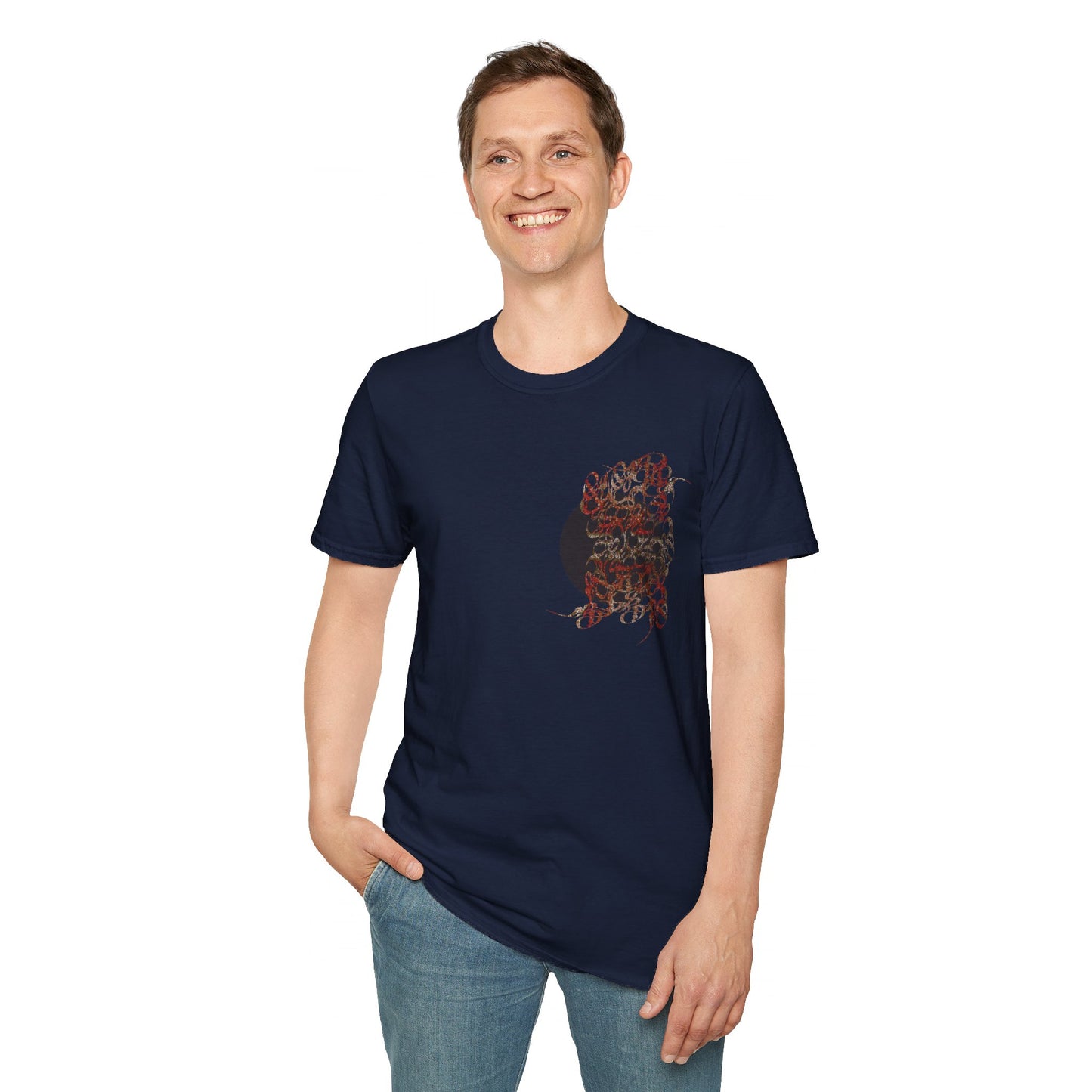 Unisex 100% Cotton Soft T-Shirt with Persian Calligraphy Design - Ultra-Comfort, Lightweight, Classic Fit