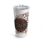 20oz Stainless Steel Tumbler with Double with Persian Calligraphy - Hot & Cold Beverages, Dishwasher Safe