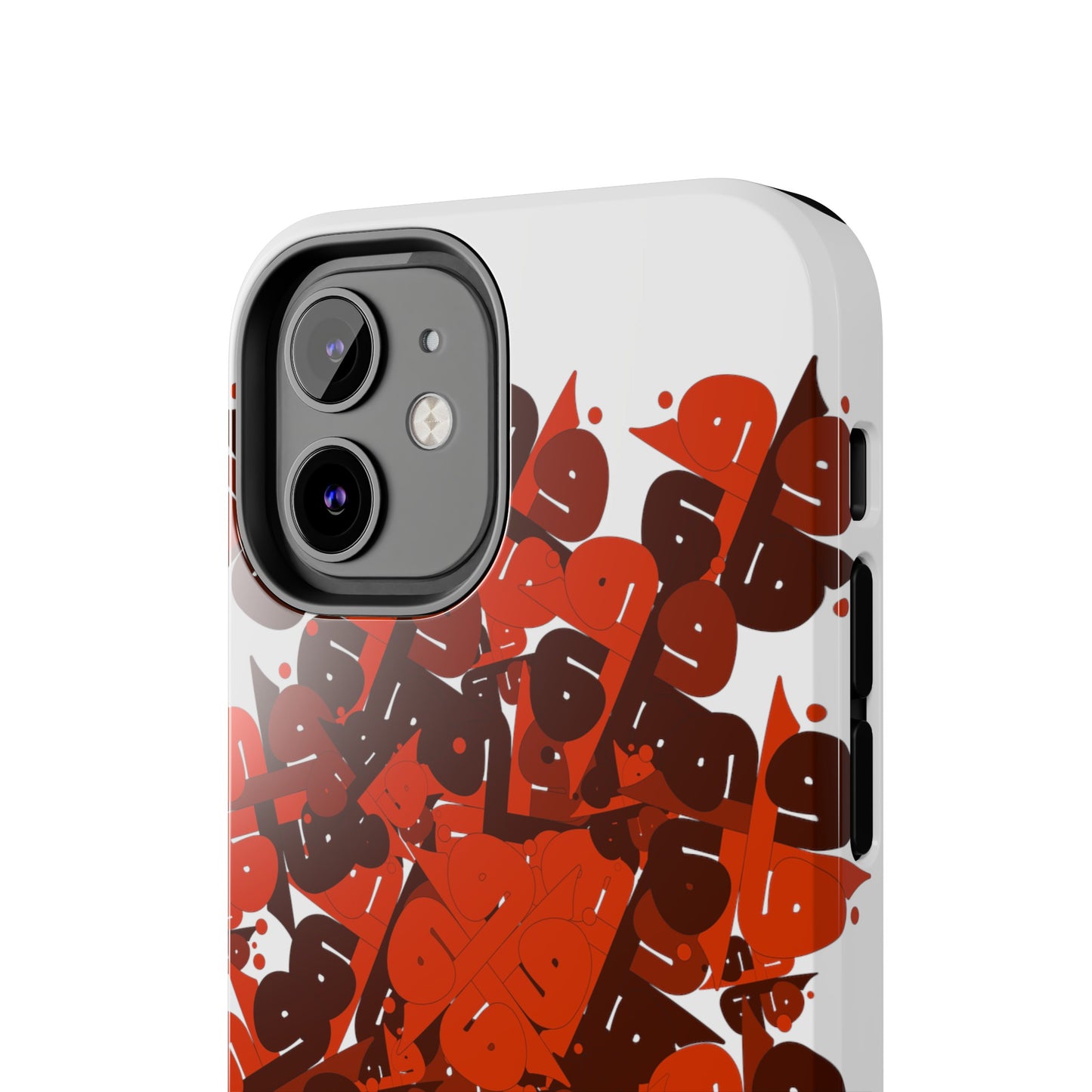 iPhone/Galaxy - Tough Phone Case with Persian Calligraphy Design  - Impact Resistant, TPU Lining, Polycarbonate Shell, Glossy Finish