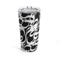 20oz Stainless Steel Tumbler with Double with Persian Calligraphy - Hot & Cold Beverages, Dishwasher Safe