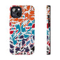 iPhone/Galaxy Tough Phone Case with Persian Calligraphy Design - Impact Resistant, TPU Lining, Polycarbonate Shell, Glossy Finish