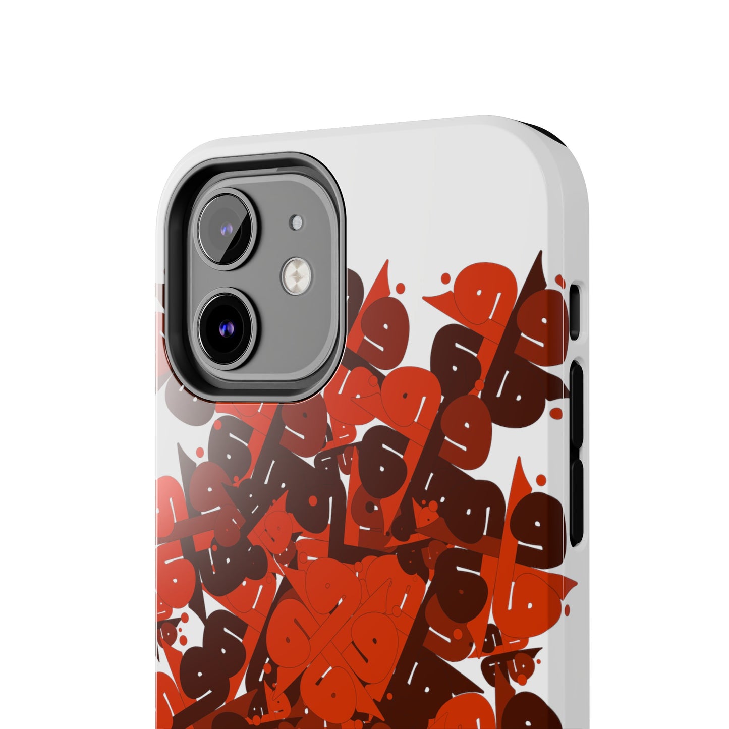 iPhone/Galaxy - Tough Phone Case with Persian Calligraphy Design  - Impact Resistant, TPU Lining, Polycarbonate Shell, Glossy Finish