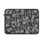 Stylish Laptop Sleeve - 100% Polyester with Persian Calligraphy Design, Plush Fleece Interior, Available in 3 Sizes