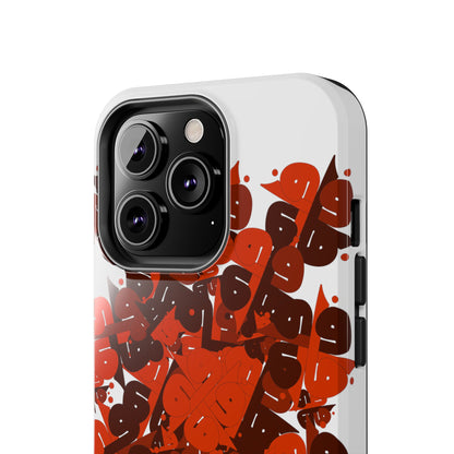 iPhone/Galaxy - Tough Phone Case with Persian Calligraphy Design  - Impact Resistant, TPU Lining, Polycarbonate Shell, Glossy Finish