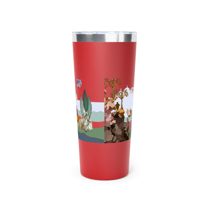 22oz Copper Vacuum Insulated Tumbler - Stainless Steel, BPA-Free, Powder Coated, Double-Wall