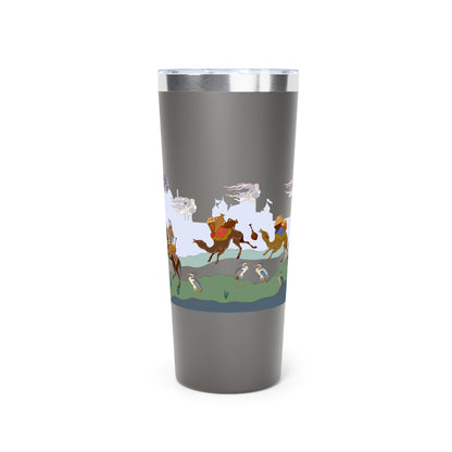 22oz Copper Vacuum Insulated Tumbler - Stainless Steel, BPA-Free, Powder Coated, Double-Wall