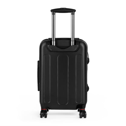 Polycarbonate & ABS Hard-Shell Suitcase with Persian Design - 360° Swivel Wheels, Telescopic Handle, Built-In Lock