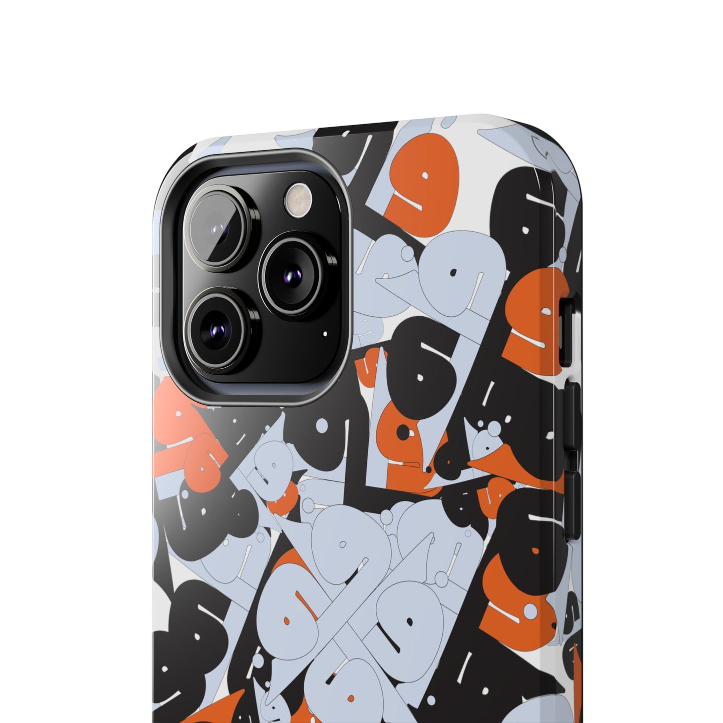 iPhone/GalaxyTough Phone Case with Persian Calligraphy Design - Impact Resistant, TPU Lining, Polycarbonate Shell, Glossy Finish