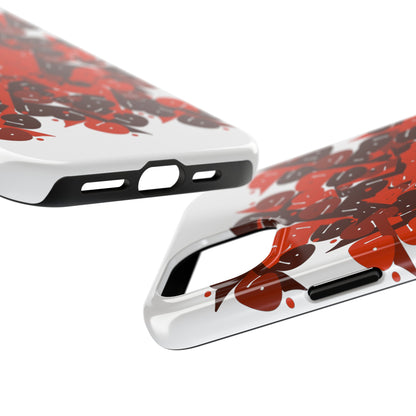 iPhone/Galaxy - Tough Phone Case with Persian Calligraphy Design  - Impact Resistant, TPU Lining, Polycarbonate Shell, Glossy Finish