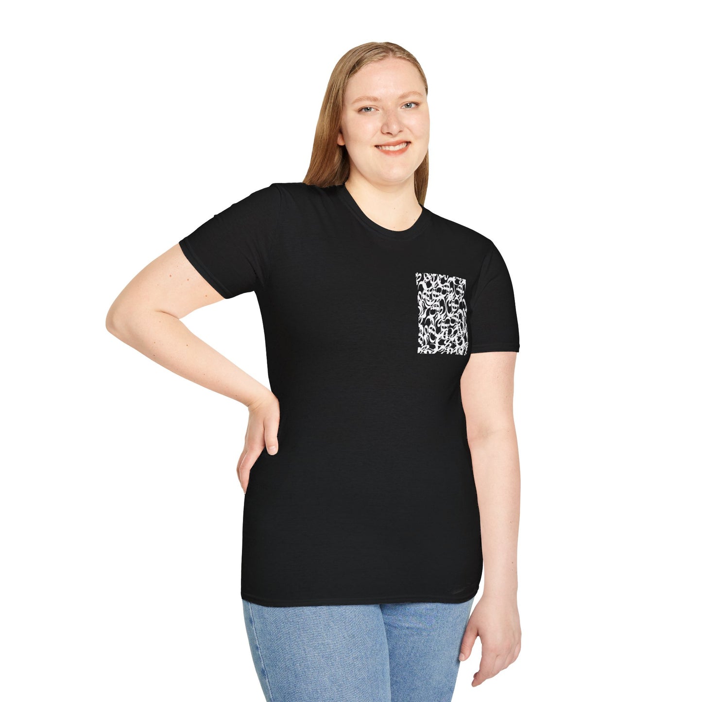 Unisex 100% Cotton Soft T-Shirt with Persian Calligraphy Design - Ultra-Comfort, Lightweight, Classic Fit