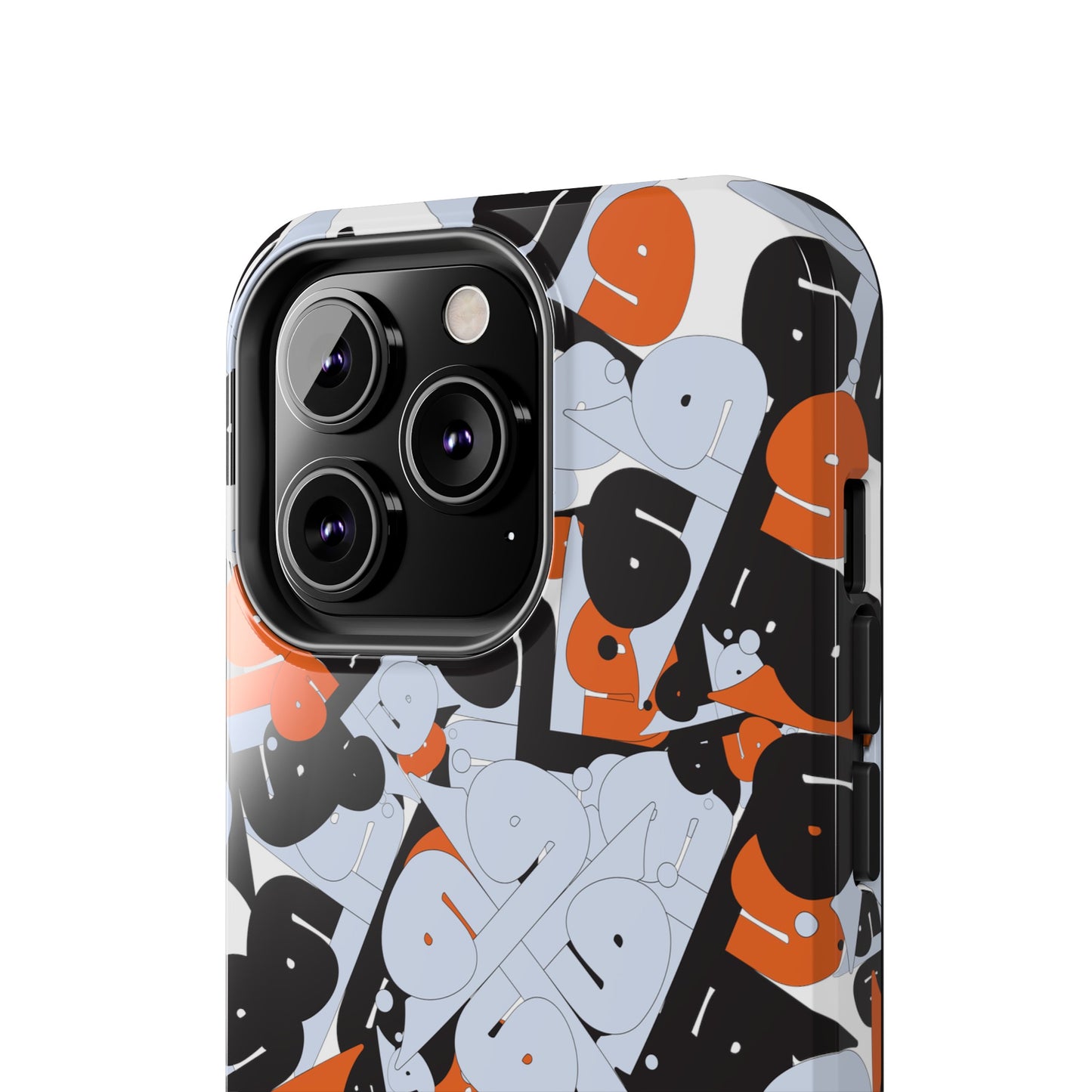 iPhone/GalaxyTough Phone Case with Persian Calligraphy Design - Impact Resistant, TPU Lining, Polycarbonate Shell, Glossy Finish