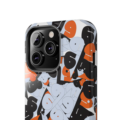 iPhone/GalaxyTough Phone Case with Persian Calligraphy Design - Impact Resistant, TPU Lining, Polycarbonate Shell, Glossy Finish