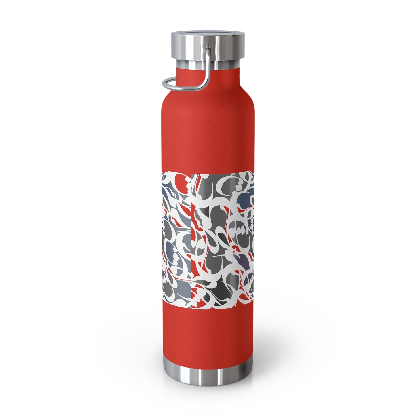 22oz Vacuum Insulated Stainless Steel Bottle with Persian Calligraphy Design - Double Wall, BPA Free, Spill-Proof, Scratch & Fade Resistant