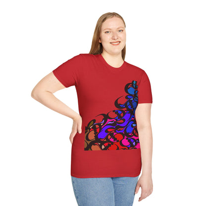 Unisex 100% Cotton Soft T-Shirt with Persian Calligraphy Design - Ultra-Comfort, Lightweight, Classic Fit