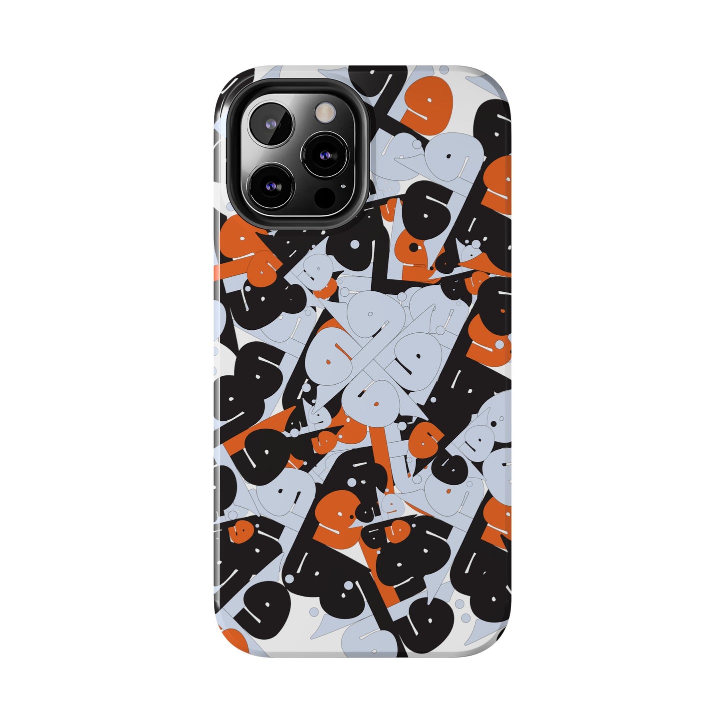 iPhone/GalaxyTough Phone Case with Persian Calligraphy Design - Impact Resistant, TPU Lining, Polycarbonate Shell, Glossy Finish