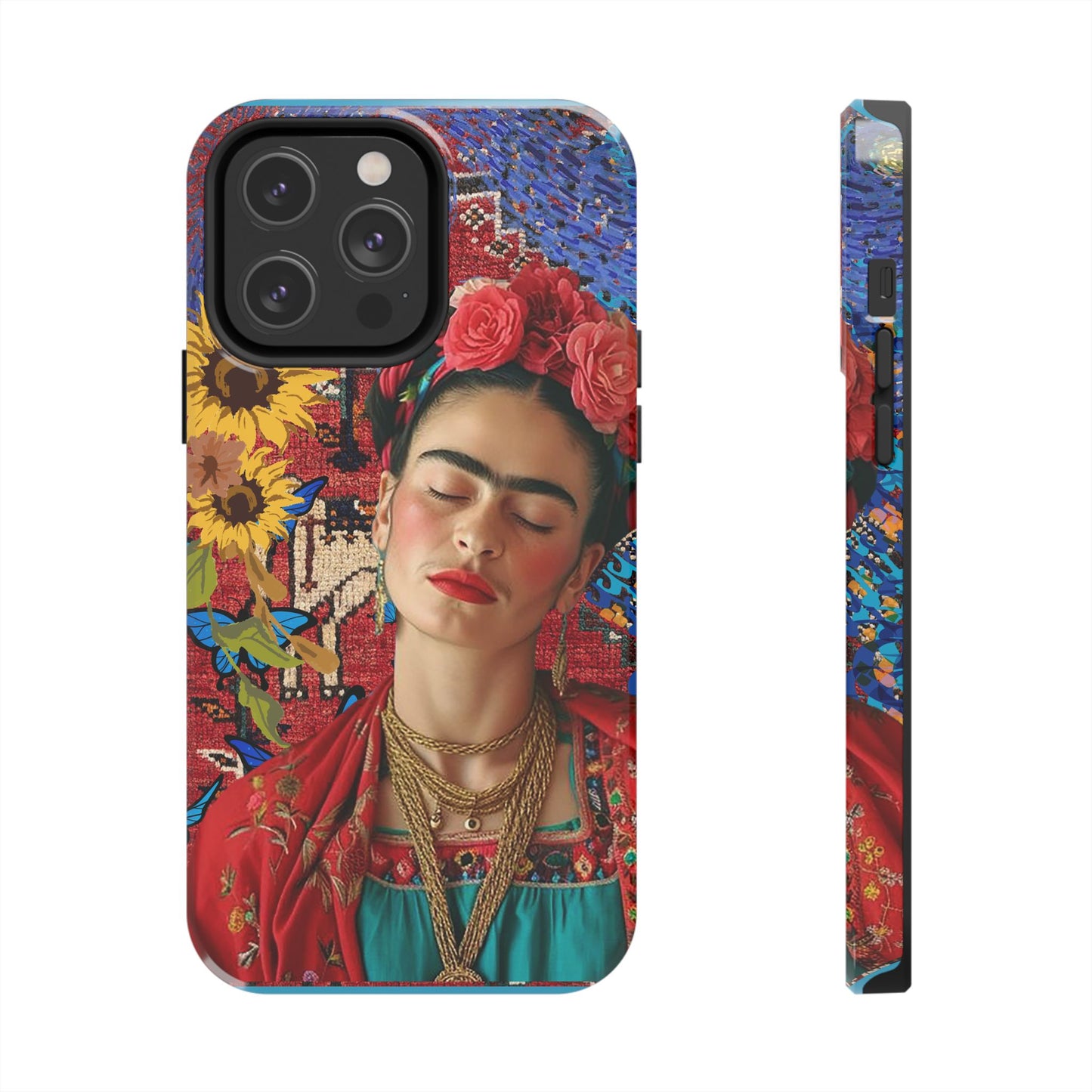 iPhone/Galaxy - Tough Phone Case with Persian Calligraphy Design - Impact Resistant, TPU Lining, Polycarbonate Shell, Glossy Finish