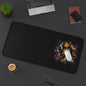 Desk Mat / Mouse Pad with Persian Caligraphy Design - Smooth Surface, Anti-Fray Edges, Supports Optical & Laser Mice