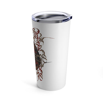 20oz Stainless Steel Tumbler with Double with Persian Calligraphy - Hot & Cold Beverages, Dishwasher Safe