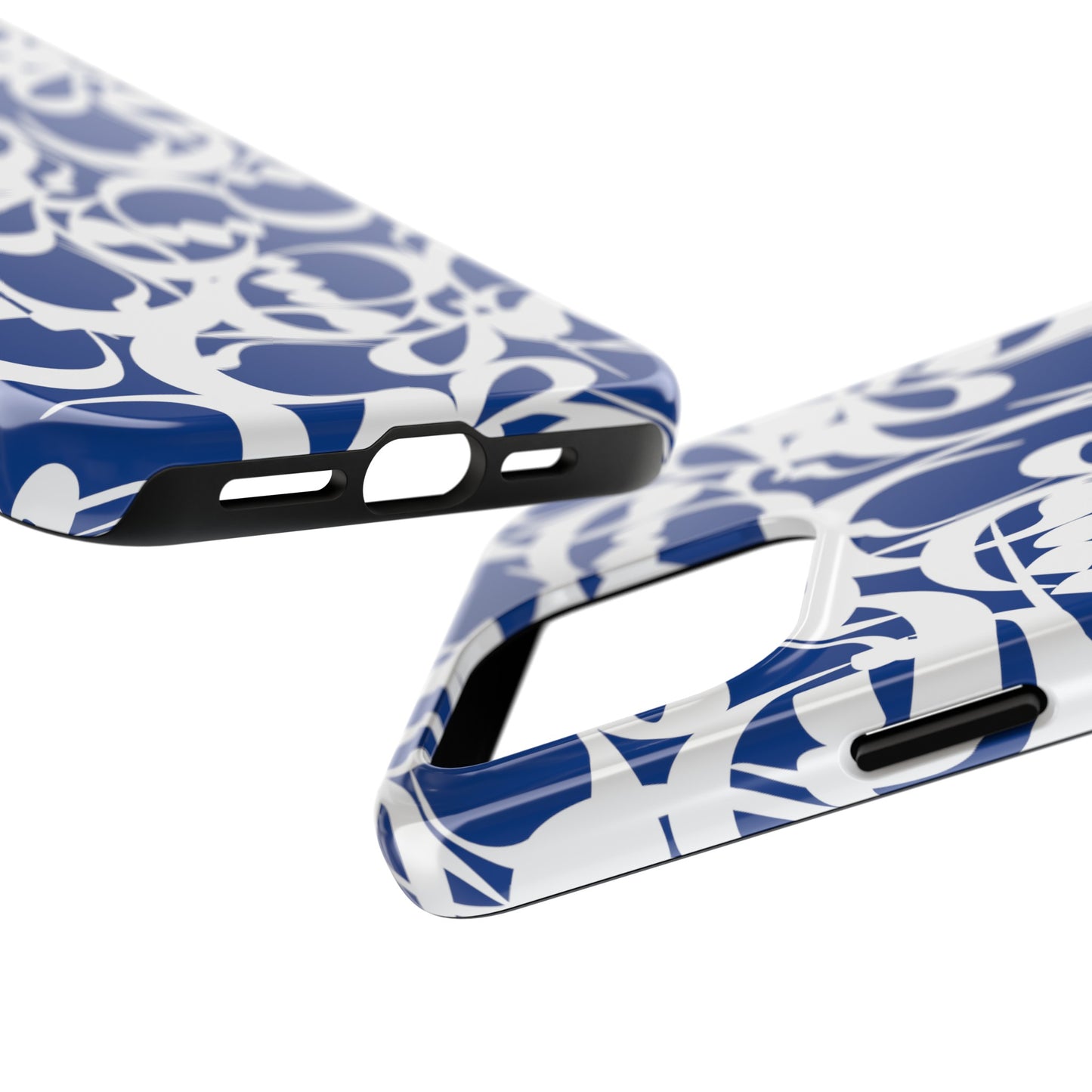 iPhone/Galaxy - Tough Phone Case with Persian Calligraphy Design - Impact Resistant, TPU Lining, Polycarbonate Shell, Glossy Finish