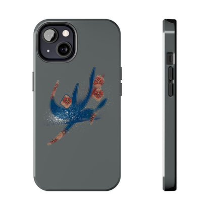 iPhone/Galaxy - Tough Phone Case with Persian Calligraphy Design - Impact Resistant, TPU Lining, Polycarbonate Shell, Glossy Finish