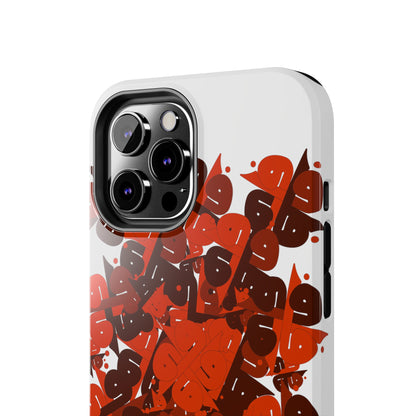 iPhone/Galaxy - Tough Phone Case with Persian Calligraphy Design  - Impact Resistant, TPU Lining, Polycarbonate Shell, Glossy Finish