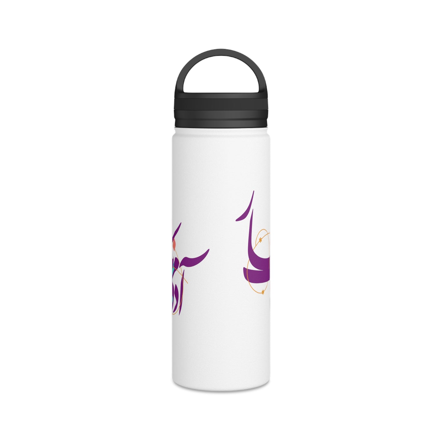 Stainless Steel Adventure Water Bottle with Persian Design - Double-Wall Insulated, BPA-Free, 3 Sizes Available