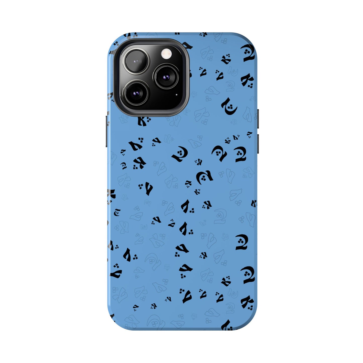 iPhone/Galaxy - Tough Phone Case with Persian Calligraphy Design - Impact Resistant, TPU Lining, Polycarbonate Shell, Glossy Finish