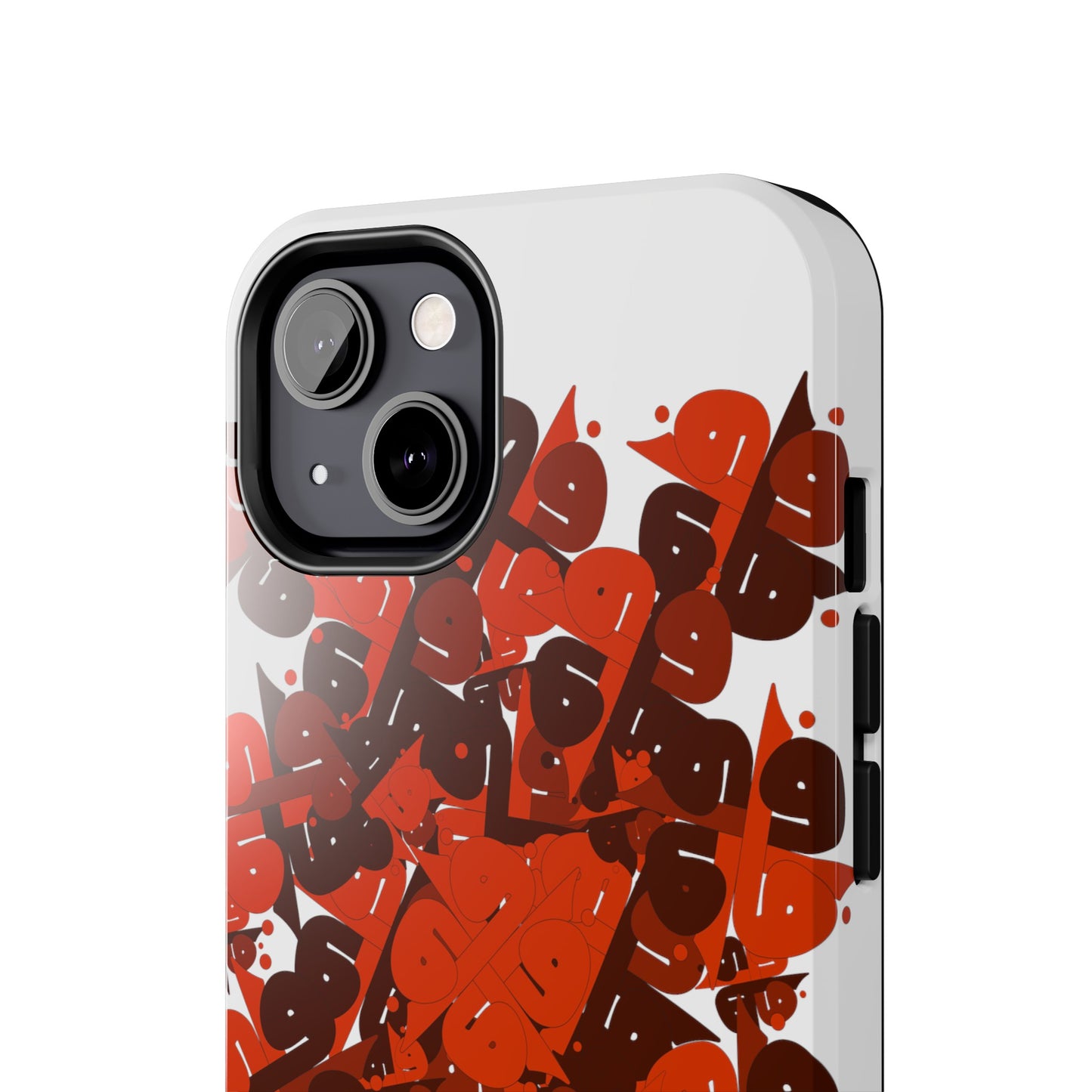 iPhone/Galaxy - Tough Phone Case with Persian Calligraphy Design  - Impact Resistant, TPU Lining, Polycarbonate Shell, Glossy Finish