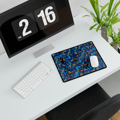 Desk Mat / Mouse Pad with Persian Caligraphy Design - Smooth Surface, Anti-Fray Edges, Supports Optical & Laser Mice