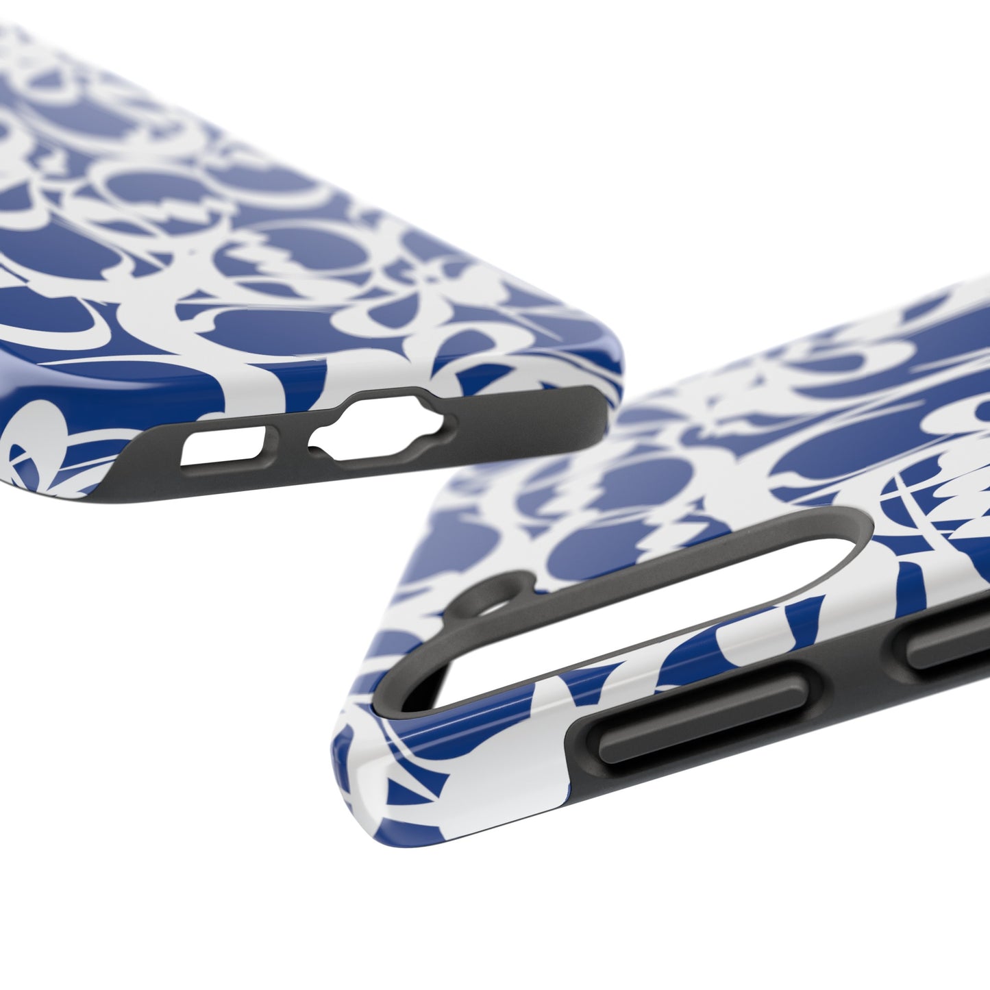 iPhone/Galaxy - Tough Phone Case with Persian Calligraphy Design - Impact Resistant, TPU Lining, Polycarbonate Shell, Glossy Finish