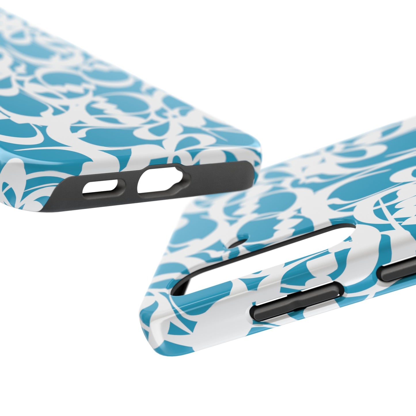 iPhone/Galaxy - Tough Phone Case with Persian Calligraphy Design - Impact Resistant, TPU Lining, Polycarbonate Shell, Glossy Finish