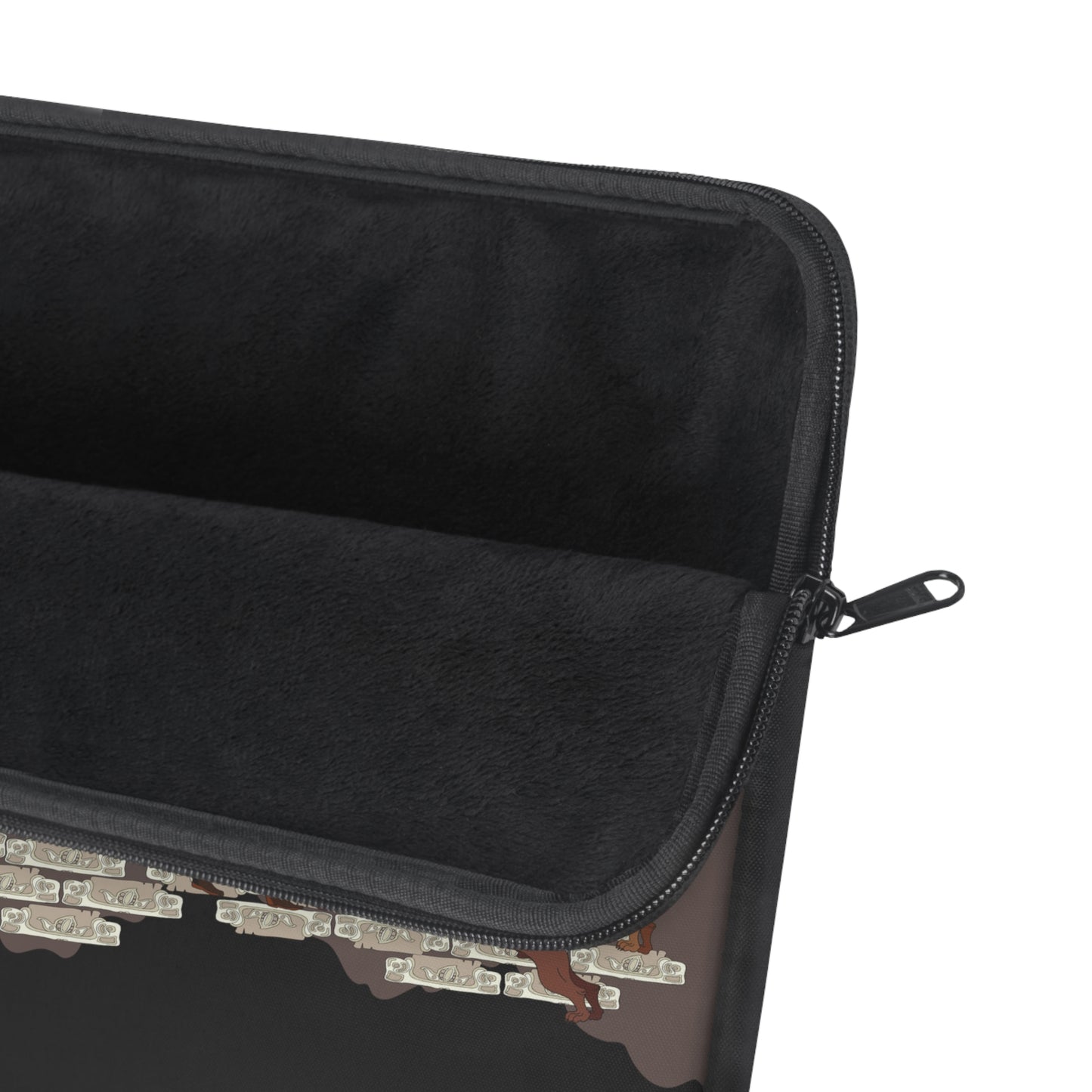 Stylish Laptop Sleeve - 100% Polyester with Persian Design, Plush Fleece Interior, Available in 3 Sizes