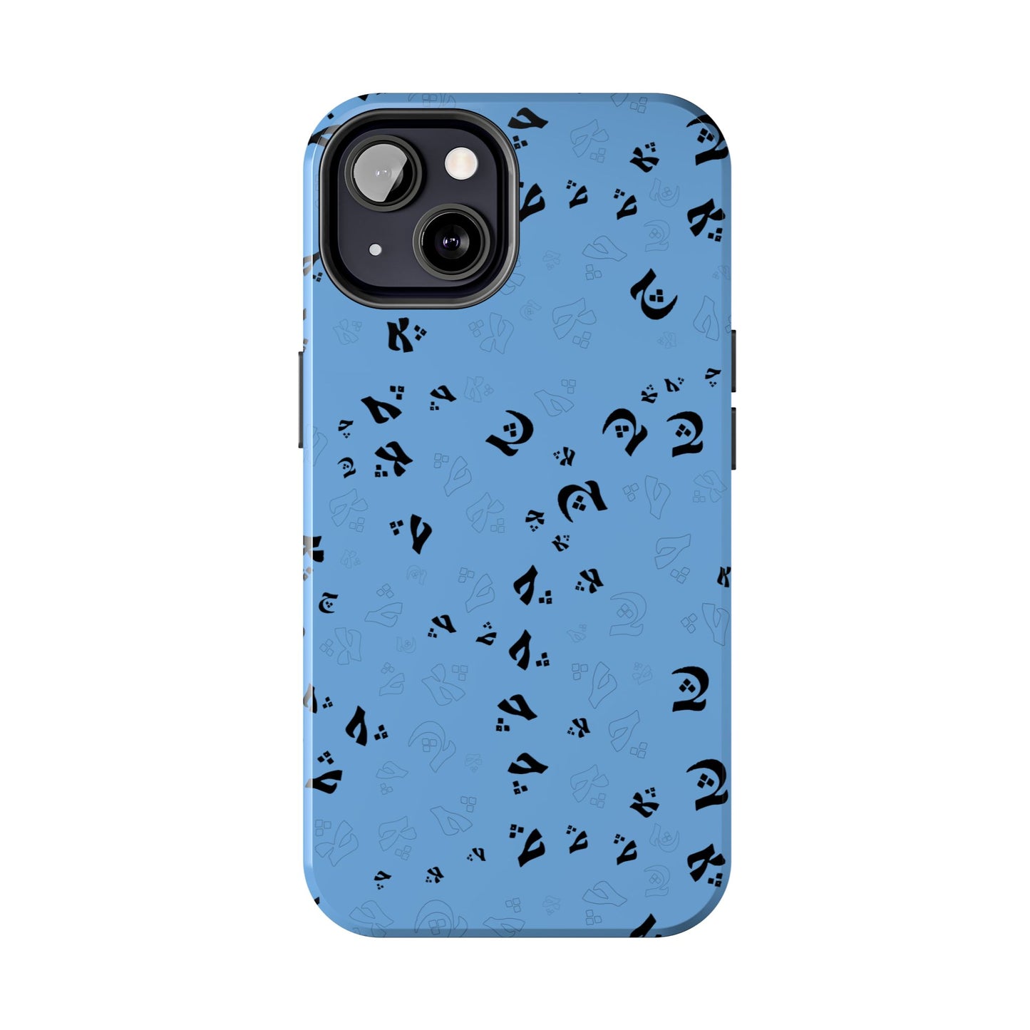 iPhone/Galaxy - Tough Phone Case with Persian Calligraphy Design - Impact Resistant, TPU Lining, Polycarbonate Shell, Glossy Finish