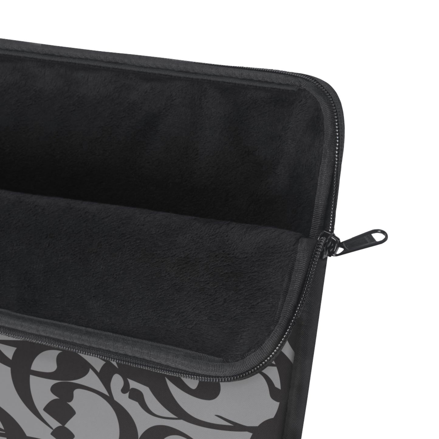 Stylish Laptop Sleeve - 100% Polyester with Persian Calligraphy Design, Plush Fleece Interior, Available in 3 Sizes