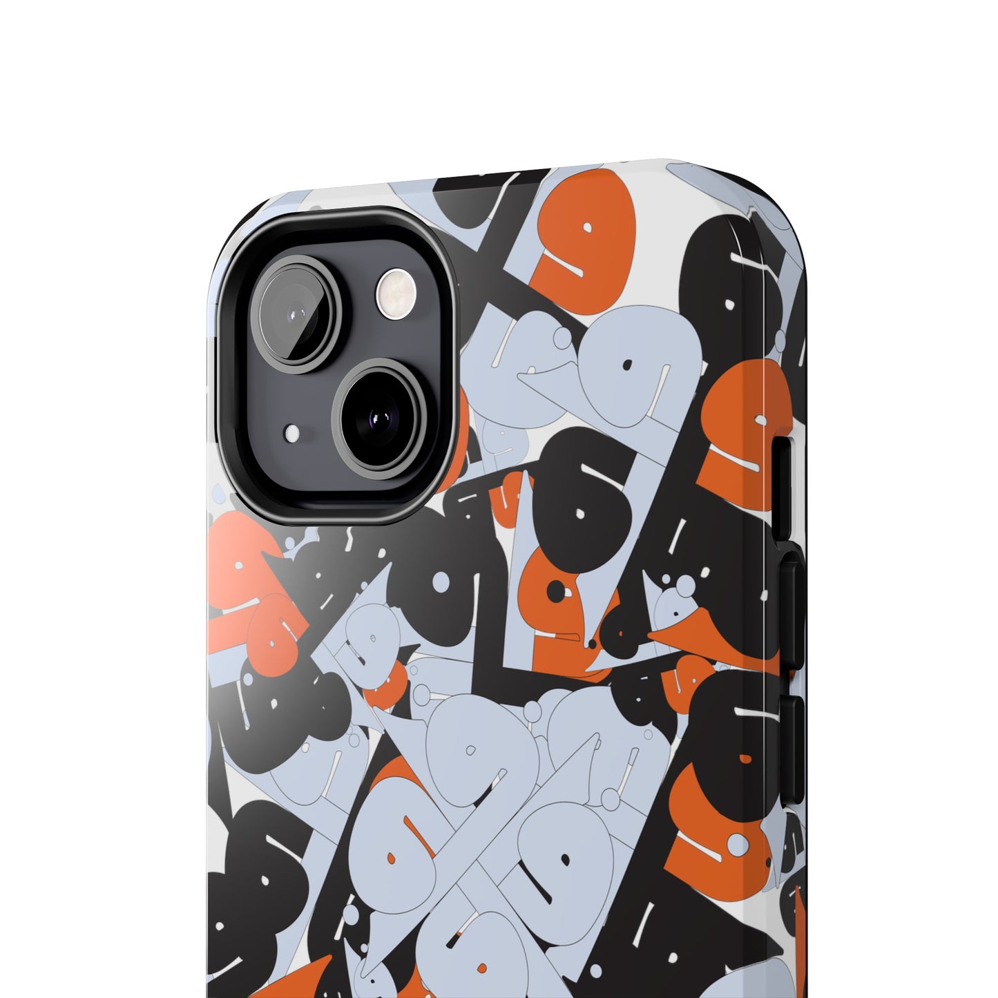 iPhone/GalaxyTough Phone Case with Persian Calligraphy Design - Impact Resistant, TPU Lining, Polycarbonate Shell, Glossy Finish